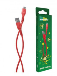 Кабель MORE CHOICE (4627151193175) K16a USB (m)-Type-C (m) 1.0м - красный