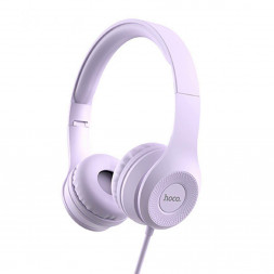Полноразмерные наушники HOCO (6931474708304) W21 Graceful Charm фиолетовый