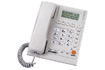 Телефон проводной ВЕКТОР 801/07 WHITE