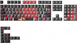 кейкапы AULA Werewolf sighting черно-красный AULA Werewolf sighting черно-красный