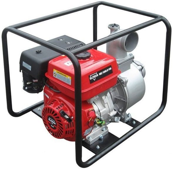 Мотопомпа ELITECH МБ 1600 Д 100 Мотопомпа