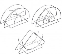Салфетница VETTA Салфетница, металл, 13х7х6см, 3 дизайна 844-055