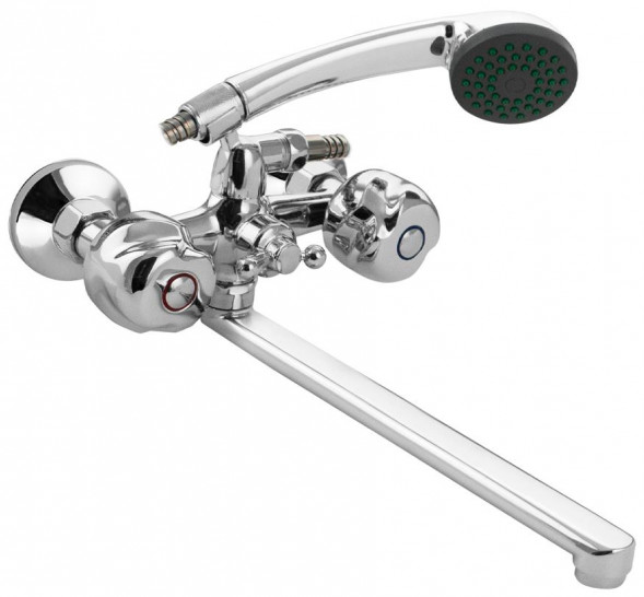 Смеситель для ванны MYFAIR 87141-60 Смеситель в ванную металлокерамика с шаровым переключением круглая ручка