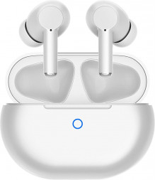 HYUNDAI Наушники H-EP202, Bluetooth, вкладыши, белый [hep202w]