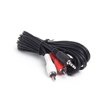 Кабель СИГНАЛ (35215) шнур 3,5Дж-2RCA, 1,5 м