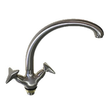 Смеситель для кухни SANAKS 7202 Смеситель кухонный металлокерамика с лаковым покрытием (латунный корпус)