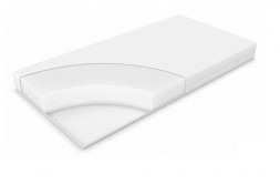 Матрас POLINI Односпальный матрас Polini kids Basic Nature 190х90х12, микрофибра (1пакет)