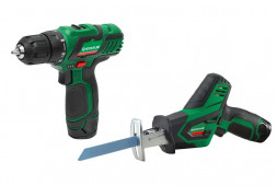 Аккумуляторный инструмент STATUS CT-12 PRLI набор ДРЕЛЬ-ШУРУПОВЕРТ / САБЕЛЬНАЯ ПИЛА