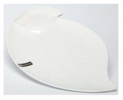 Блюдо BALSFORD 188-48001 ЛИСТОК, 2-х секционное 385х230х20мм