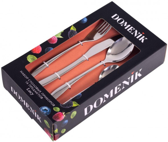 DOMENIK DMC181 Набор столовых приборов LUCY 16 предметов