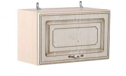 Кухонный модуль БИТЕЛ АНЖЕЛИКА ШКН 600ДУ фасад ясень/патина,каркас-дуб молочный (модуль над варочной поверхностью)