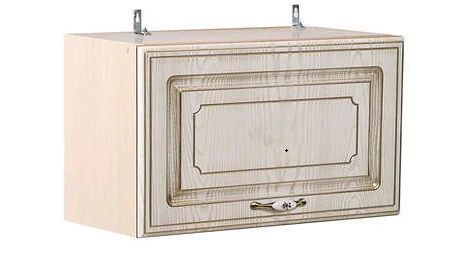 Кухонный модуль БИТЕЛ АНЖЕЛИКА ШКН 600ДУ фасад ясень/патина,каркас-дуб молочный (модуль над варочной поверхностью)