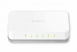 D-LINK Коммутатор DES-1005C DES-1005C/C2A 5x100Мбит/с неуправляемый