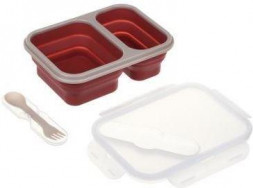 Контейнер складной, ложка-вилка VETTA Контейнер складной, ложка-вилка, 20,5х15,5см, силикон, полипропилен 891-332 891-332