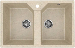 Мойка PRACTIK PR-M 770-002 слоновая кость