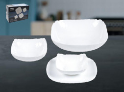 Столовый набор LAVENIR 19PC LBF WHITE