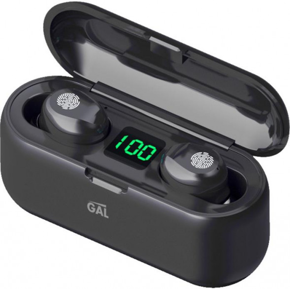 Наушники беспроводные GAL TW-2400, цвет черный