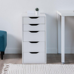 ГУД ЛАКК S00388 Ингар 5 комод 36x71x53, белый (1 пак.)