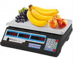 Весы торговые KELLI KL-1524 Черный Торговые