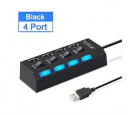 USB-хаб SMARTBUY (SBHA-7204-W) USB 2.0 хаб 4 порта - белый
