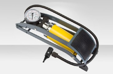 Аксессуары для вело-техники STELS Насос FP-0902A ножной стационарный стальной 320056*LU059543