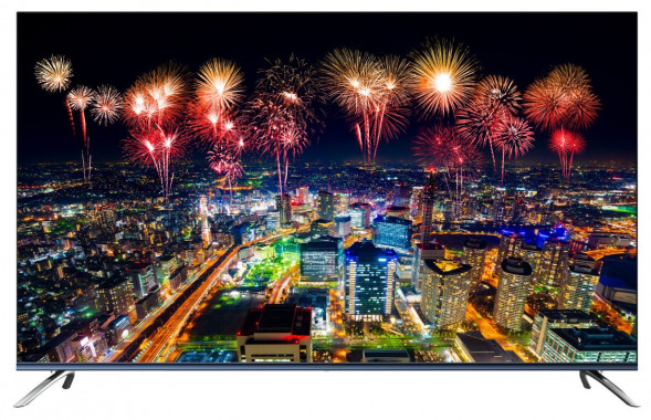 LED телевизор NATIONAL NX-55TUS120 UHD SMART Салют
