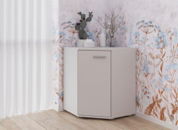 Комод НК-МЕБЕЛЬ FUN комод КД-5 угловой Белый 71336954 (1 кор.)