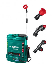 Опрыскиватель ЗУБР ОПС-12 12 л бак, опрыскиватель аккумуляторный, 12В, 8Ач