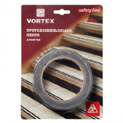 Коврик VORTEX 22508 Противоскользящая лента 25мм*5м