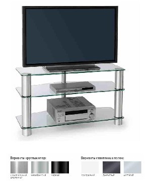 Стойка для TV MD 525 черн/дымч