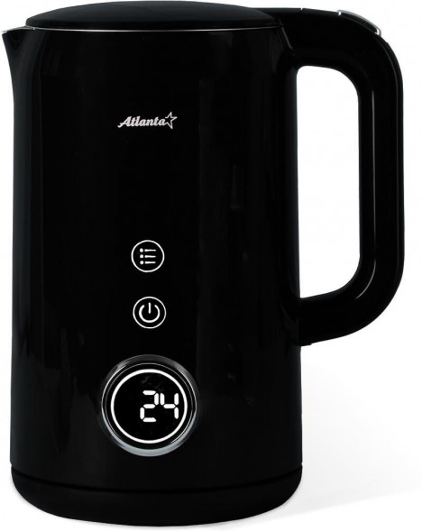 Чайник электрический ATLANTA ATH-2538 ATLANTA ATH-2538 black (1,7л. металл/пластик)
