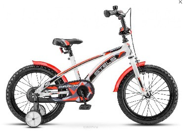 Велосипед STELS Arrow 16&quot; V020*LU085302*LU070701 *9.5&quot; Белый/красный
