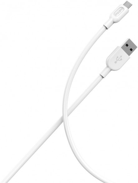 Кабель SMARTBUY (iK-12-S01w) S01 MicroUSB белый, 2.4А, 1 м