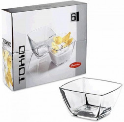 Набор салат. &quot;Токио&quot; (6пр.) 53056 мал. 1/4шт. PASABAHCE 53056B