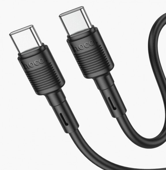 Кабель HOCO (6931474770929) X83 Type-C (m) - Type-C (m) 1.0m - черный