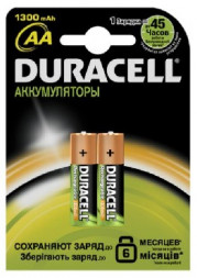 Аккумулятор DURACELL HR6-2BL 1300MAH (2)