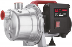 Поверхностный насос P.I.T. Насос садовый электрич. POG1000-P (1100Вт, напор 40м, всасывание 8м, 58л/мин, нерж. сталь) P.I.T. Насос садовый электрич. POG1000-P (1100Вт, напор 40м, всасывание 8м, 58л/мин, нерж. сталь)
