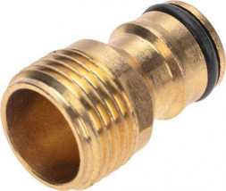 Адаптер ЧЕТЫРЕ СЕЗОНА (62-0276) Адаптер латунный, 1/2 , внешняя резьба