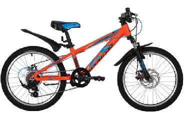 Велосипед NOVATRACK 20AH7D.EXTREME.OR20 20&quot; EXTREME, оранжевый 139732