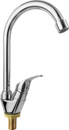 Кран на одну воду BRIMIX 6507 Кран на одну воду шаровый высокий гусак (2 шт. в коробке)