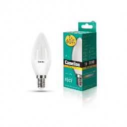 Лампа CAMELION (12073) LED7-C35/830/E14/7Вт
