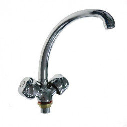 Смеситель для кухни MYFAIR 87271-60 Смеситель кухонный металлокерамика круглая ручка
