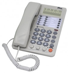 Телефон проводной RITMIX RT-495 white