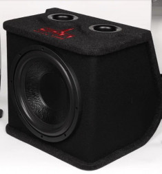 Автосабвуфер URAL АС-У12А СЕРЫЙ