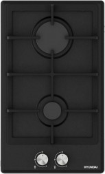 Варочная панель газовая HYUNDAI HHG 3230 BK черный