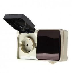 розетка SMARTBUY (SBE-04w-16-SWS) Сатурн болок роз/выкл