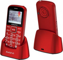 Телефон мобильный MAXVI B5ds up Red