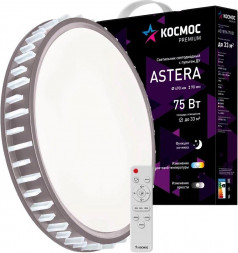 Светодиодный настенно-потолочный светильник КОСМОС KSAste75W белый