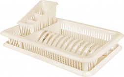 Сушилка для посуды PLAST TEAM PT156212048 молочный туман