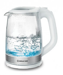 Чайник BRAYER BR1040WH стекло